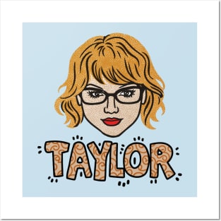 Taylor Version Cartoon Posters and Art